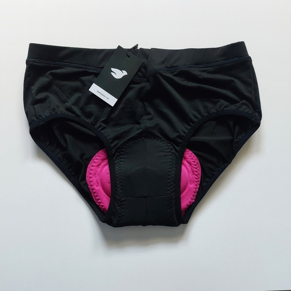 Cyclist underpants womens black size L - Picture 1 of 7